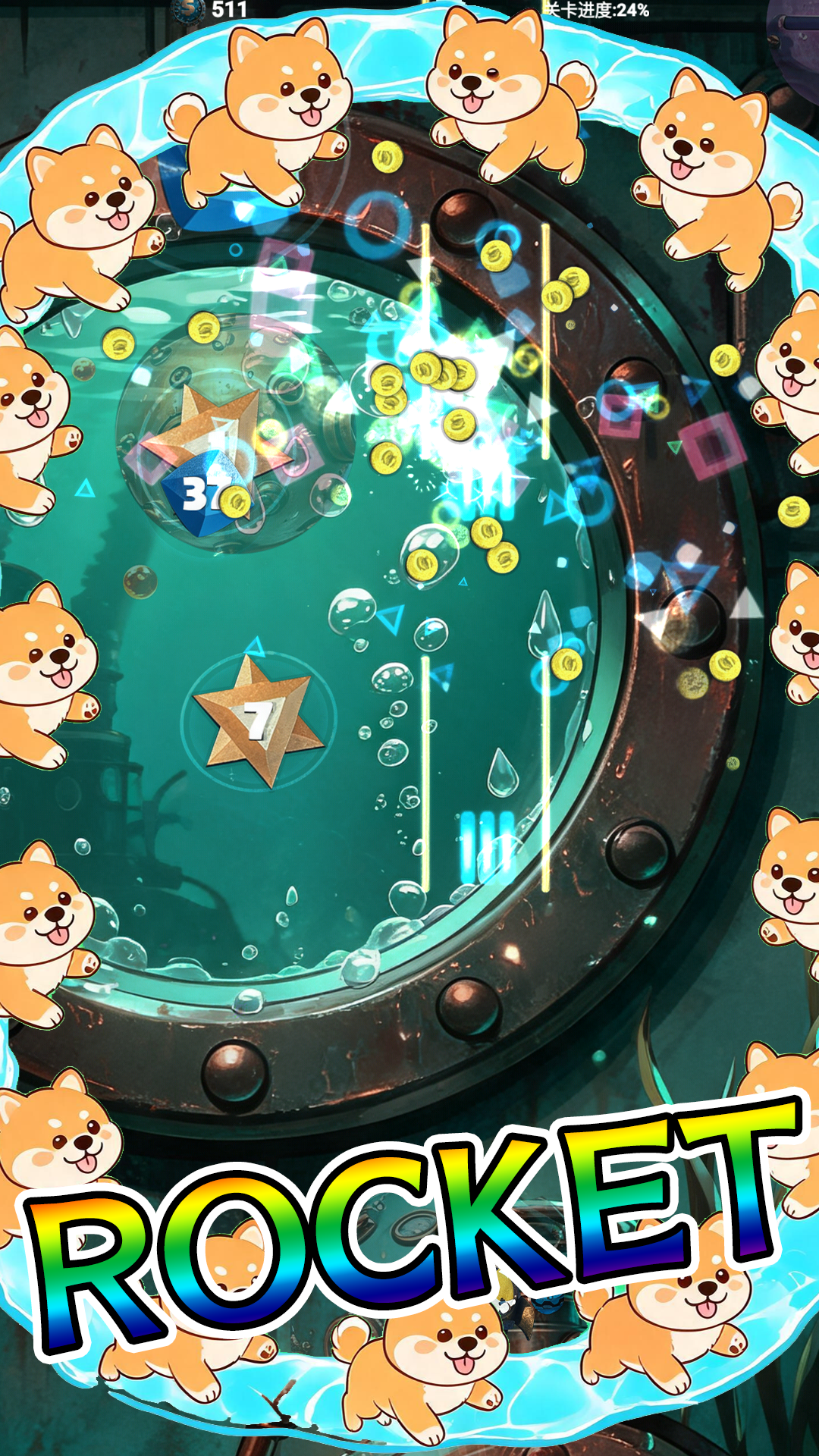 Rocket doge gameplay screenshot 3